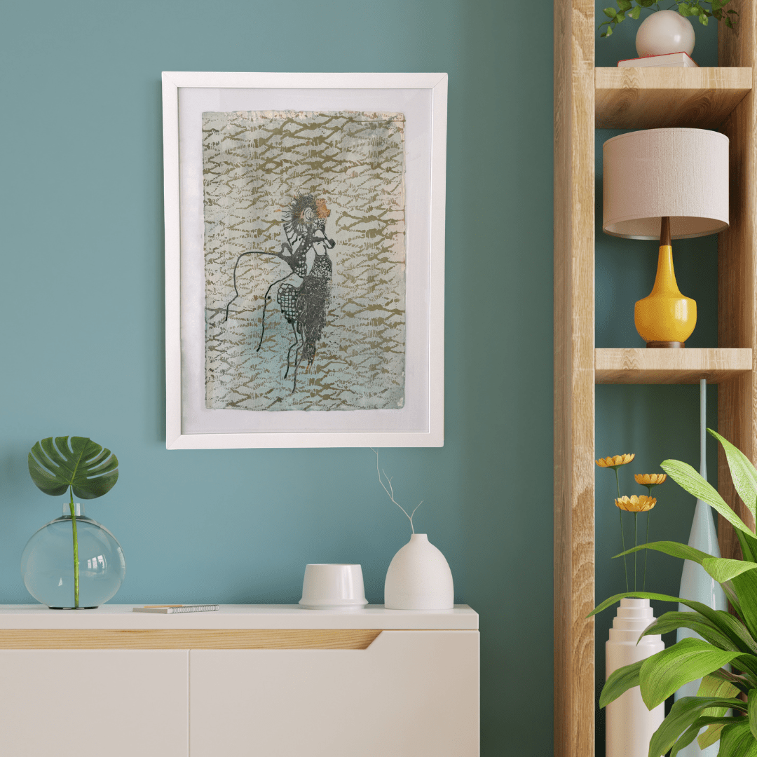 Mariner's Muse - Original Art - Anna Reynolds - Nest & Bird