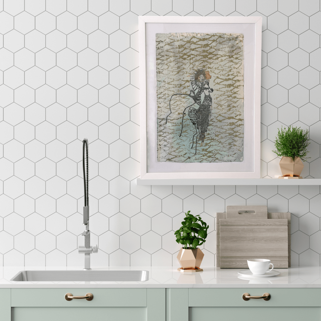 Mariner's Muse - Original Art - Anna Reynolds - Nest & Bird