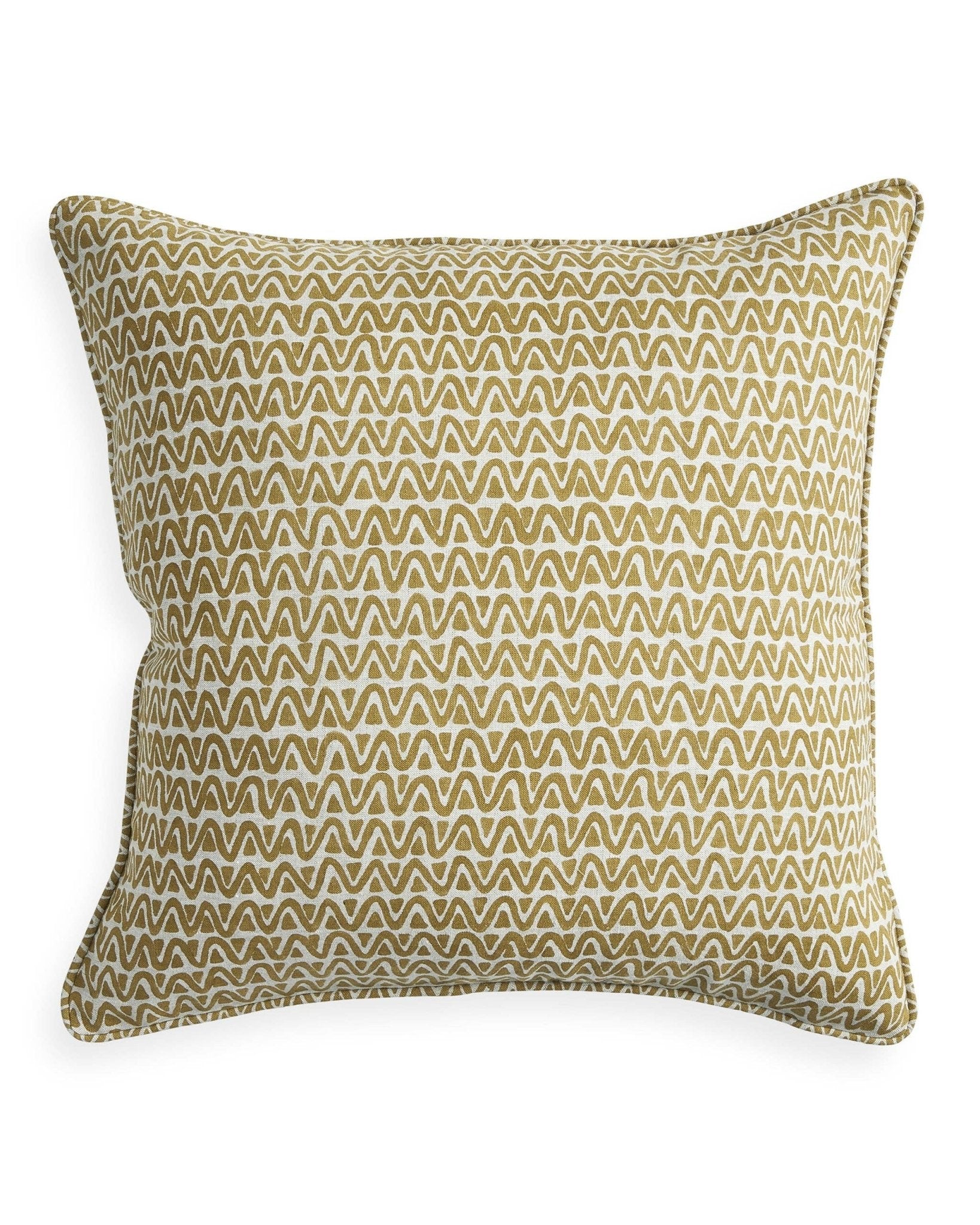 Menorca Saffron Pillow - Walter G - Nest & Bird