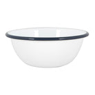 Navy Rim Enamel Bowl - Rinkit Pty Ltd - Nest & Bird
