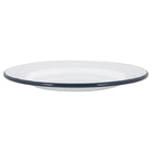 Navy Rim Enamel Dinner Plate - Rinkit Pty Ltd - Nest & Bird