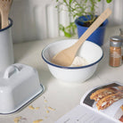 Navy Rim Enamel Mixing Bowl Set - Rinkit Pty Ltd - Nest & Bird