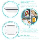 Navy Rim Enamel Pie Dish - Rinkit Pty Ltd - Nest & Bird
