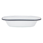 Navy Rim Enamel Pie Dish - Rinkit Pty Ltd - Nest & Bird