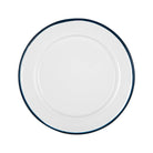 Navy Rim Enamel Side Plate - Rinkit Pty Ltd - Nest & Bird