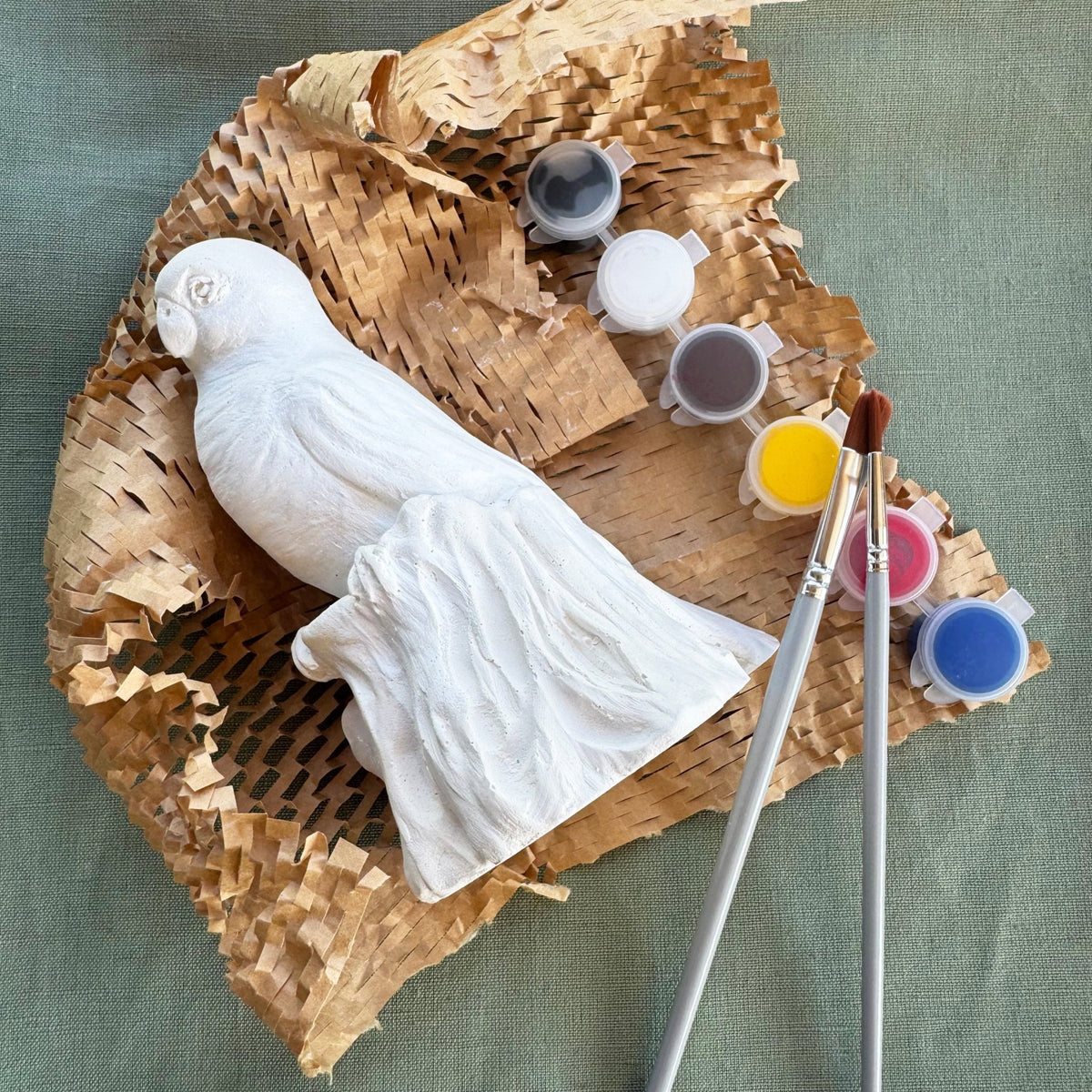Paint Your Own Lara the Lorikeet - Not Just Wombats - Nest & Bird