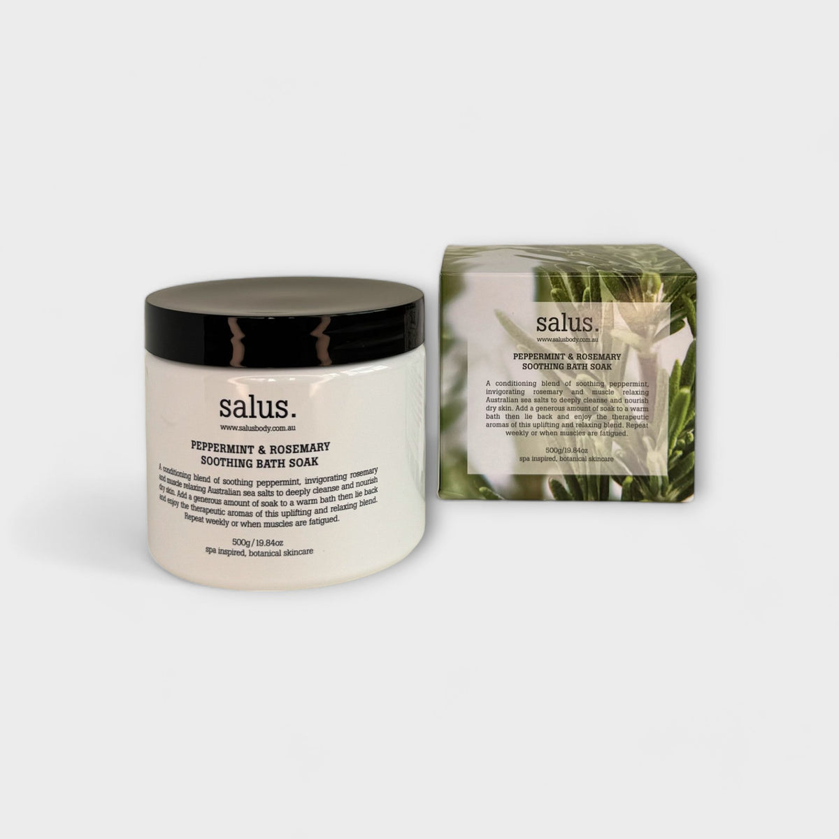 Peppermint & Rosemary Soothing Bath Soak - Salus - Nest & Bird
