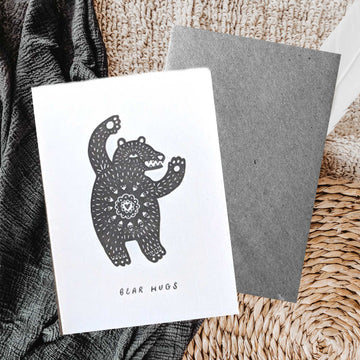 Bear Hugs Greeting Card