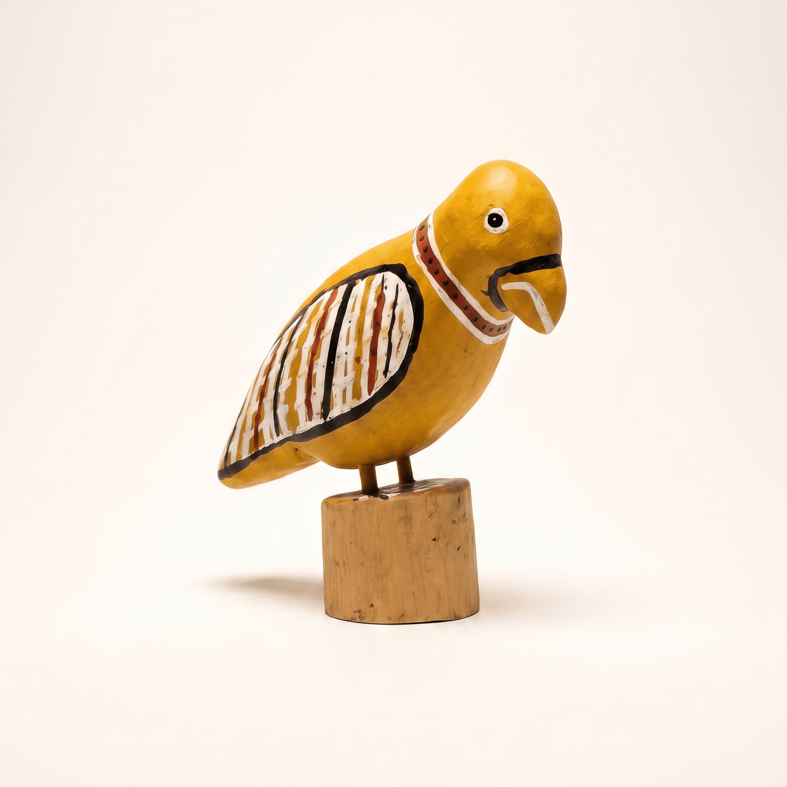 Quail Sculpture - Original Art - Elah Yunupingu & Barbara Wanambi - Nest & Bird