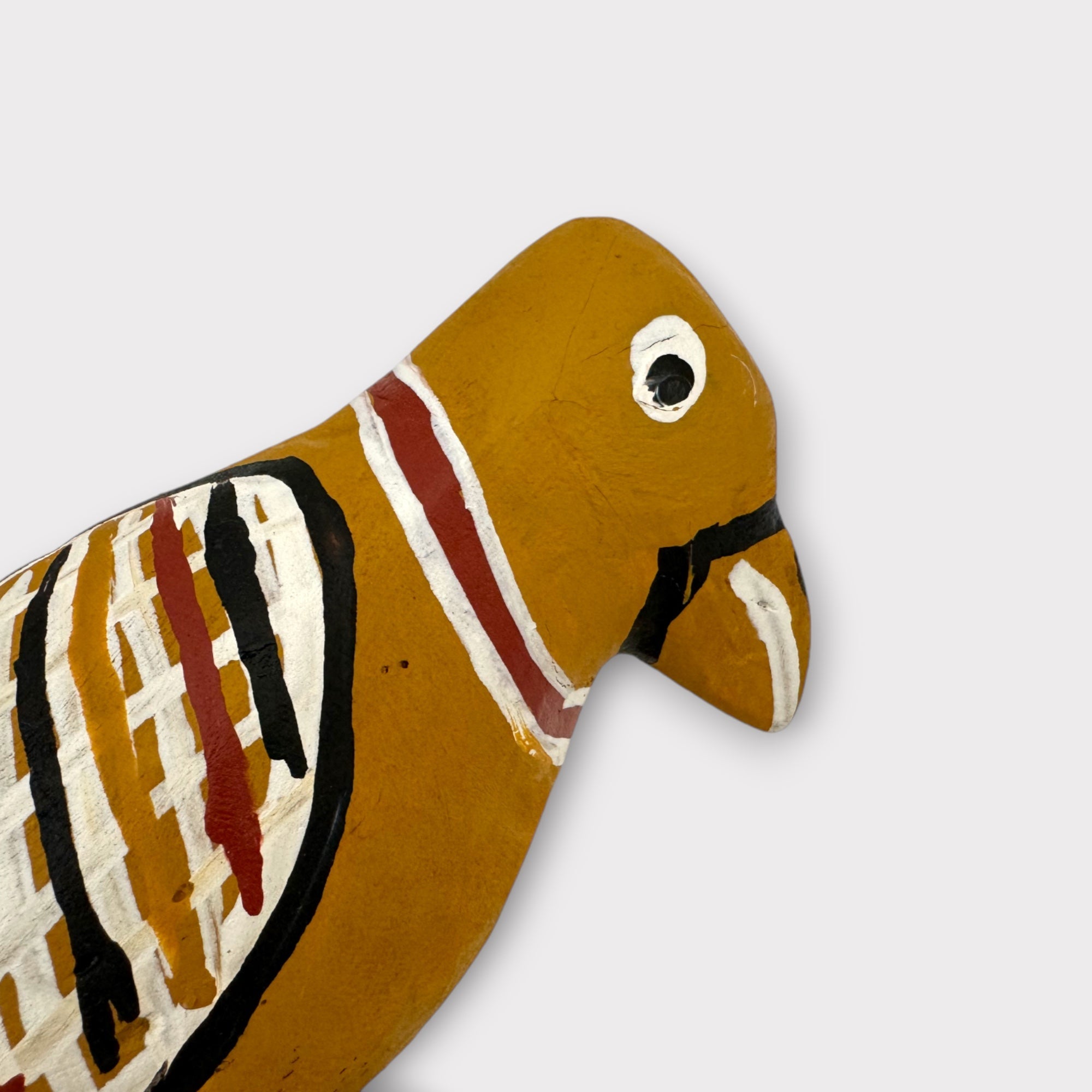 Quail Sculpture - Original Art - Elah Yunupingu & Barbara Wanambi - Nest & Bird