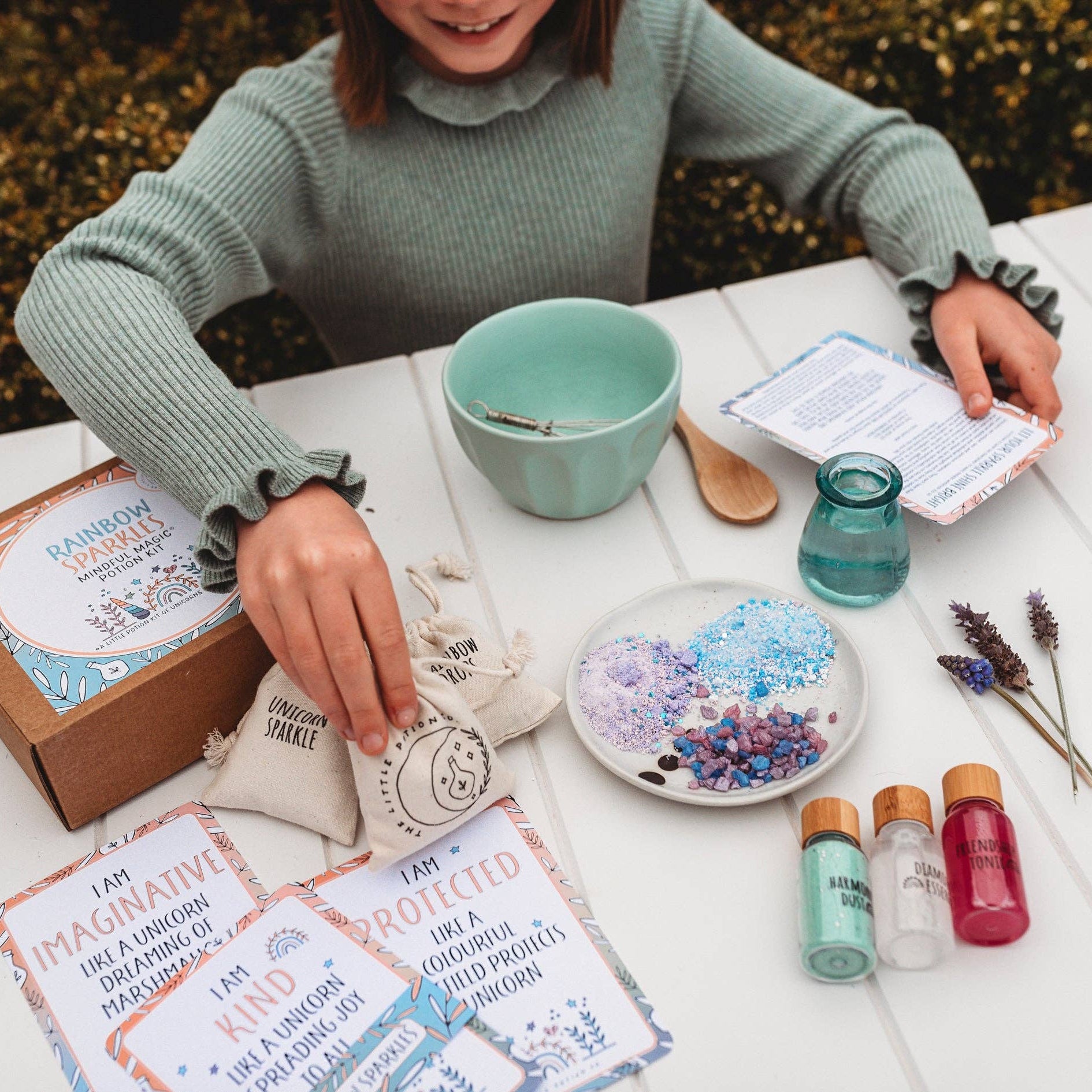 Rainbow Sparkles - Mindful Potion Kit - The Little Potion Co - Nest & Bird
