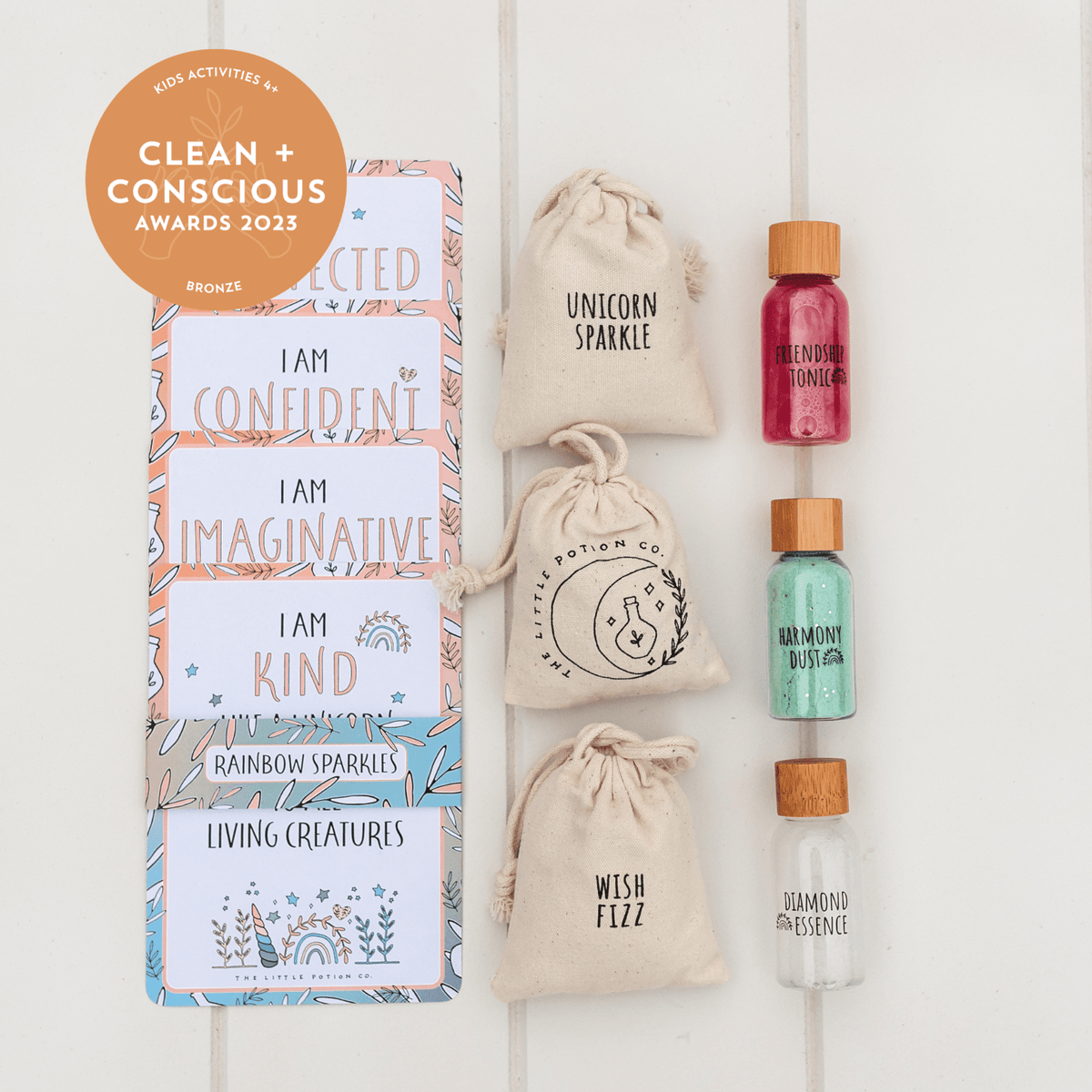 Rainbow Sparkles - Mindful Potion Kit - The Little Potion Co - Nest & Bird