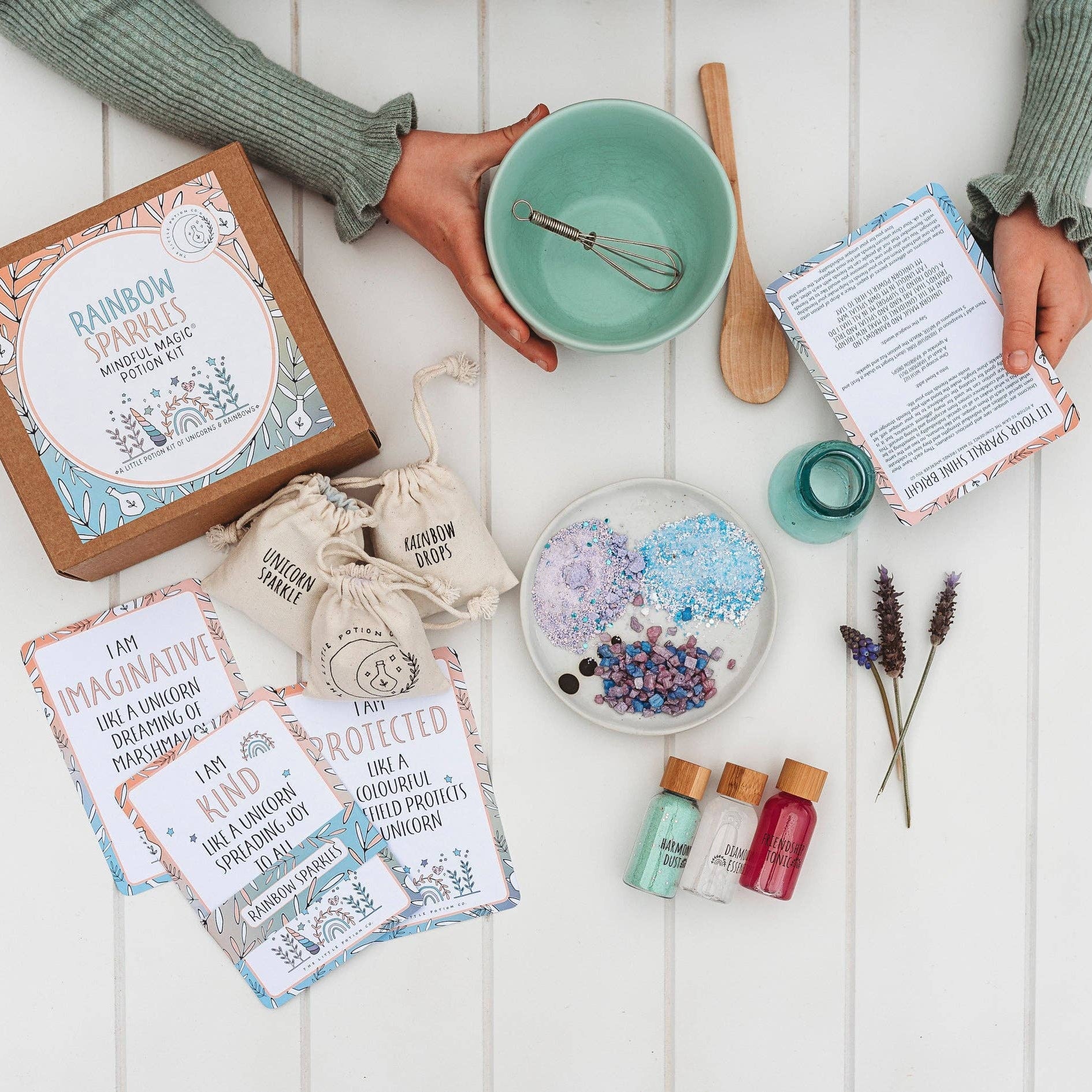 Rainbow Sparkles - Mindful Potion Kit - The Little Potion Co - Nest & Bird