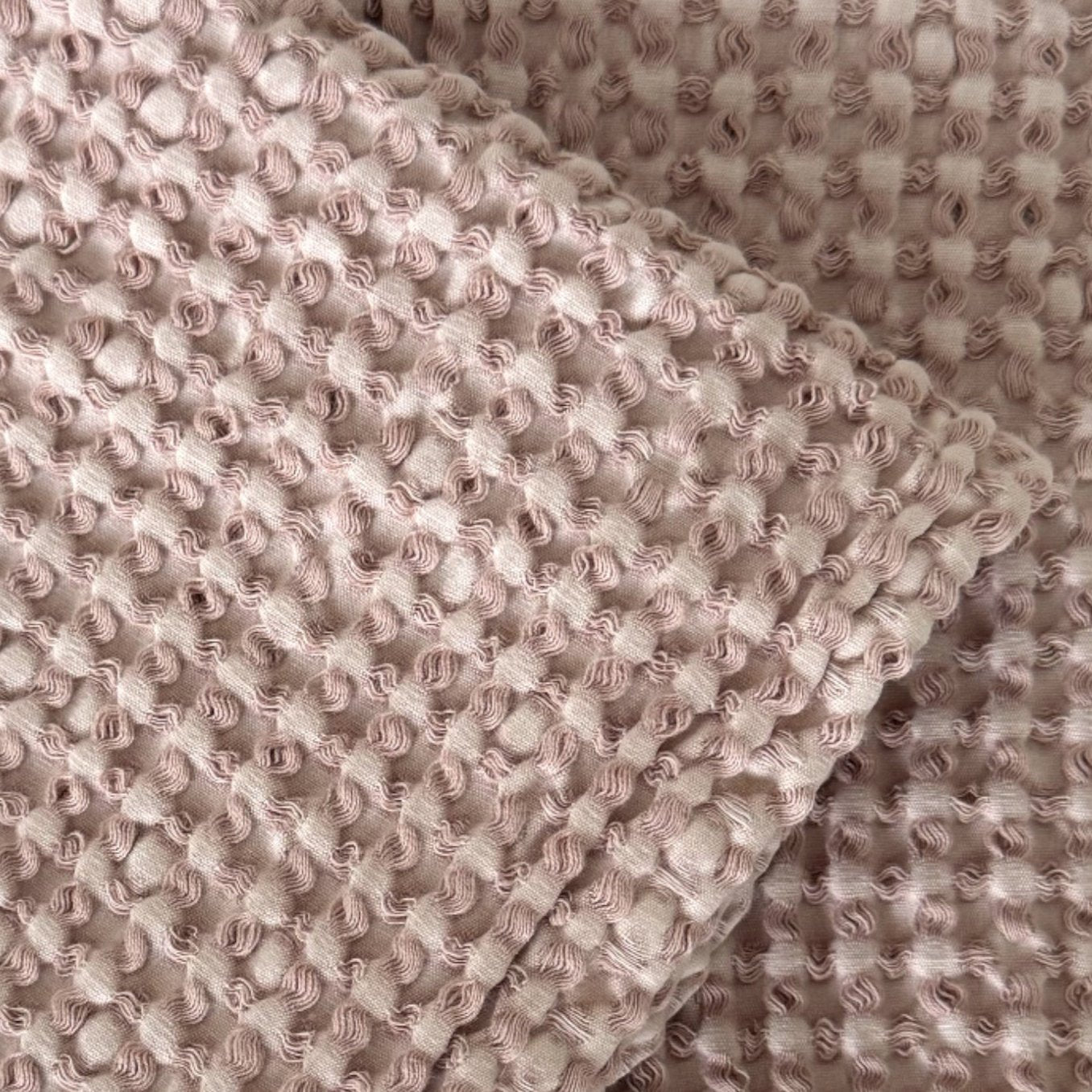 Rustic Waffle Hand Towel - Dusty Pink - Mama and Tochter - Nest & Bird