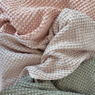 Rustic Waffle Hand Towel - Dusty Pink - Mama and Tochter - Nest & Bird
