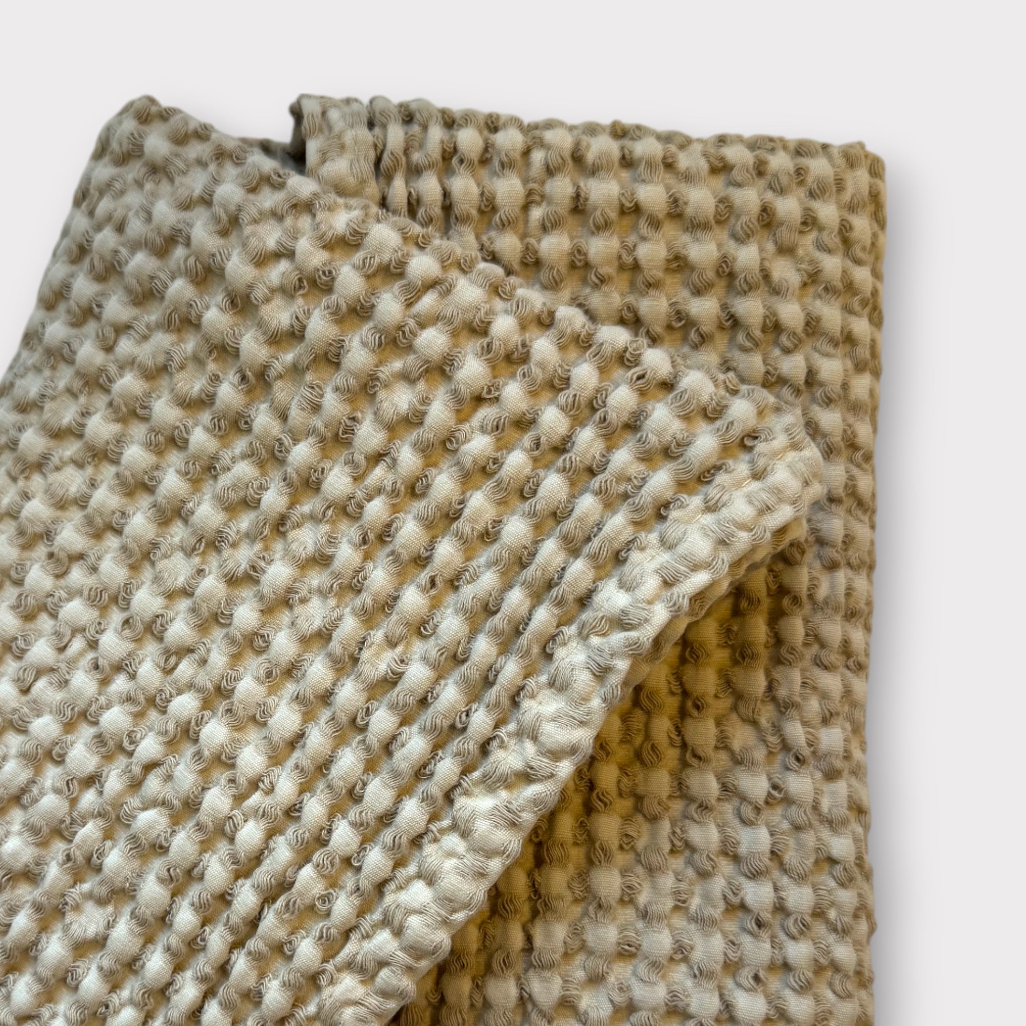 Rustic Waffle Hand Towel Small - Natural - Mama and Tochter - Nest & Bird