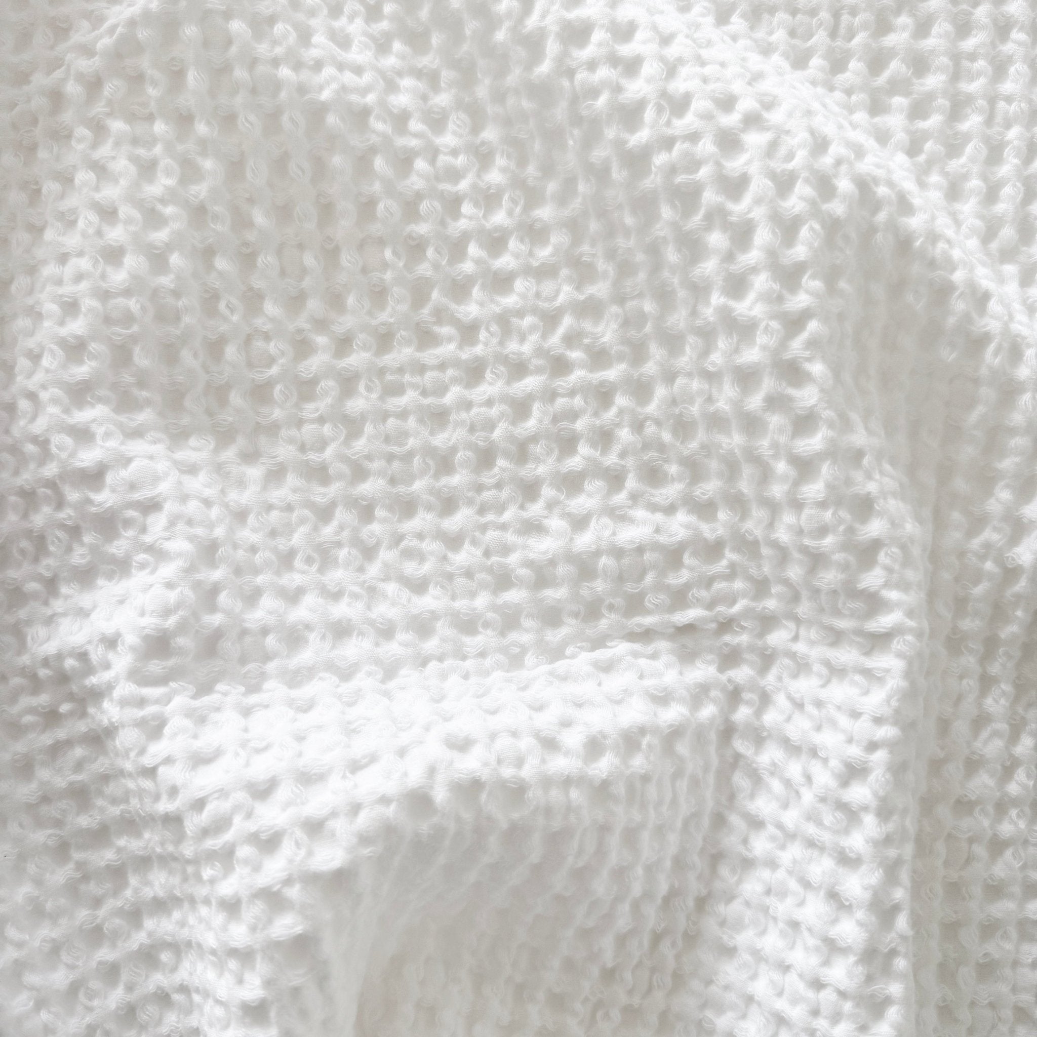 Rustic Waffle Hand Towel - White - Mama and Tochter - Nest & Bird
