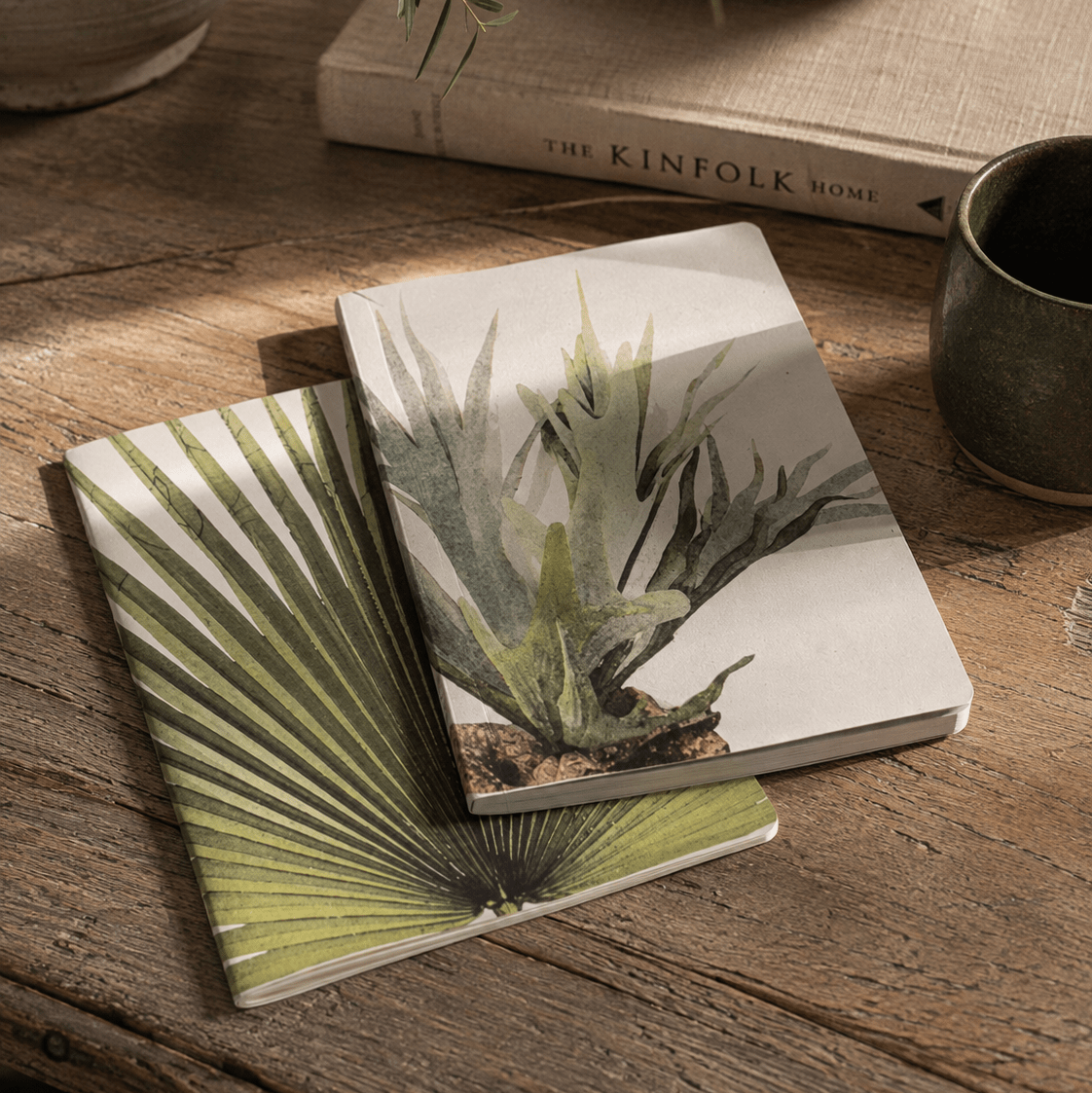 Saraswati Paper | Pair of Recycled Note Books -Saraswati Papers- Nest & Bird