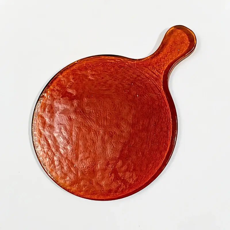 Sea Glass Serving Board Amber - Creative Women Australia - Nest & Bird