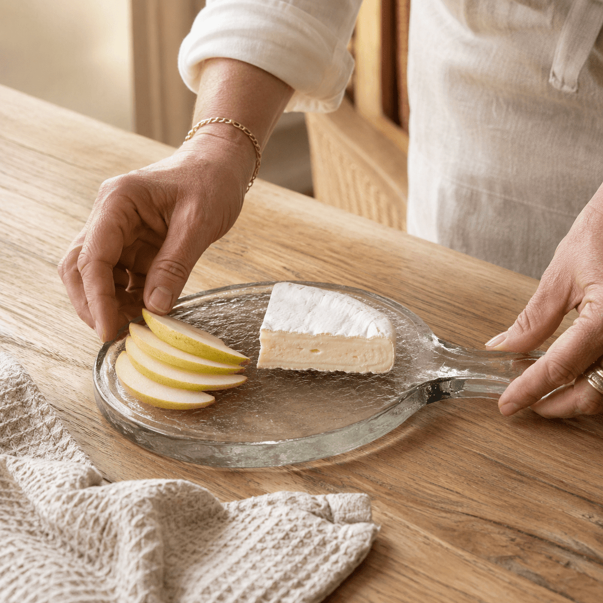 Sea Glass Serving Board | Amber -Creative Women Australia- Nest & Bird