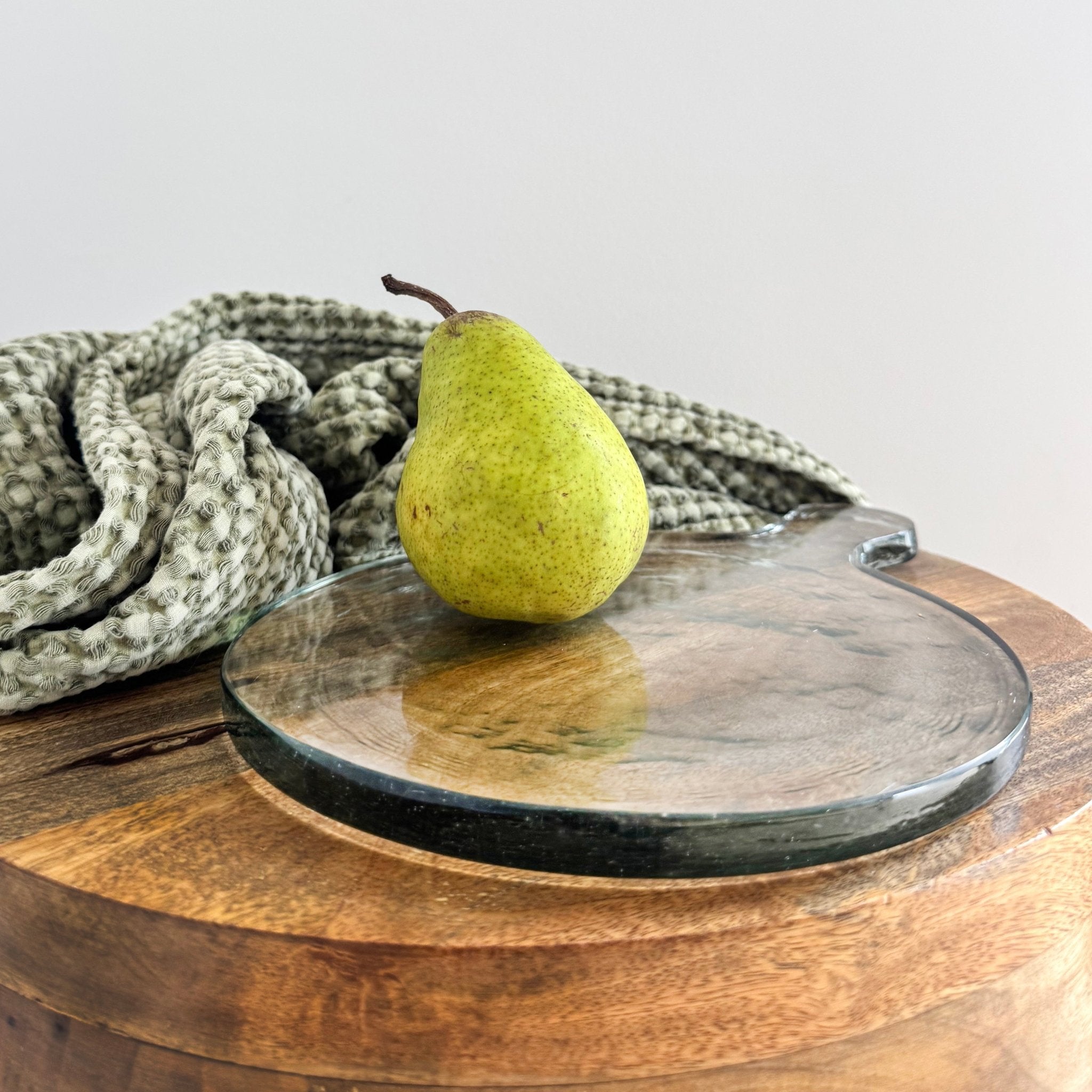 Sea Glass Serving Board Clear - Creative Women Australia - Nest & Bird