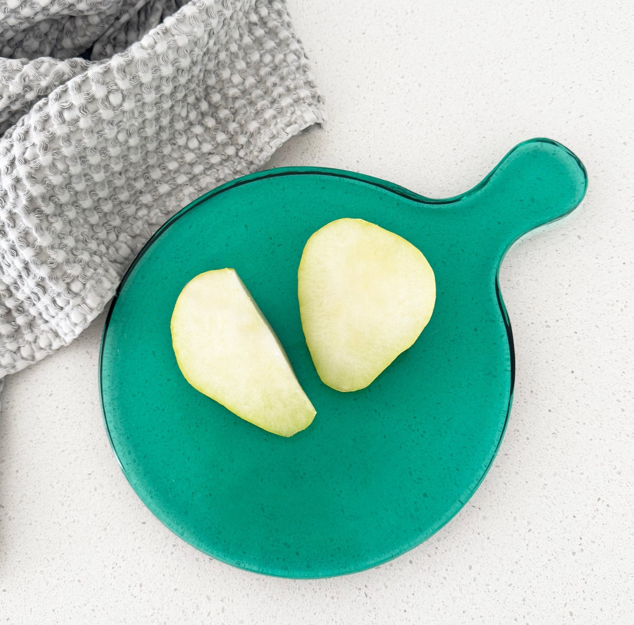 Sea Glass Serving Board Green - Creative Women Australia - Nest & Bird