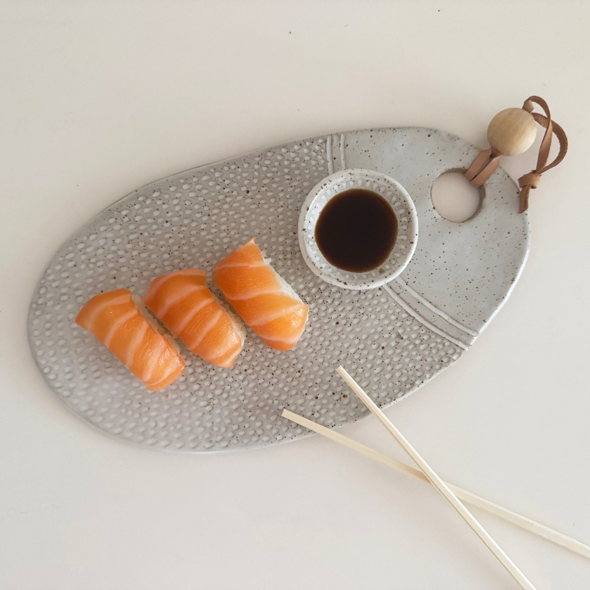 Small Ceramic Serving Platter and Dish - Bay Rd Ceramics - Nest & Bird