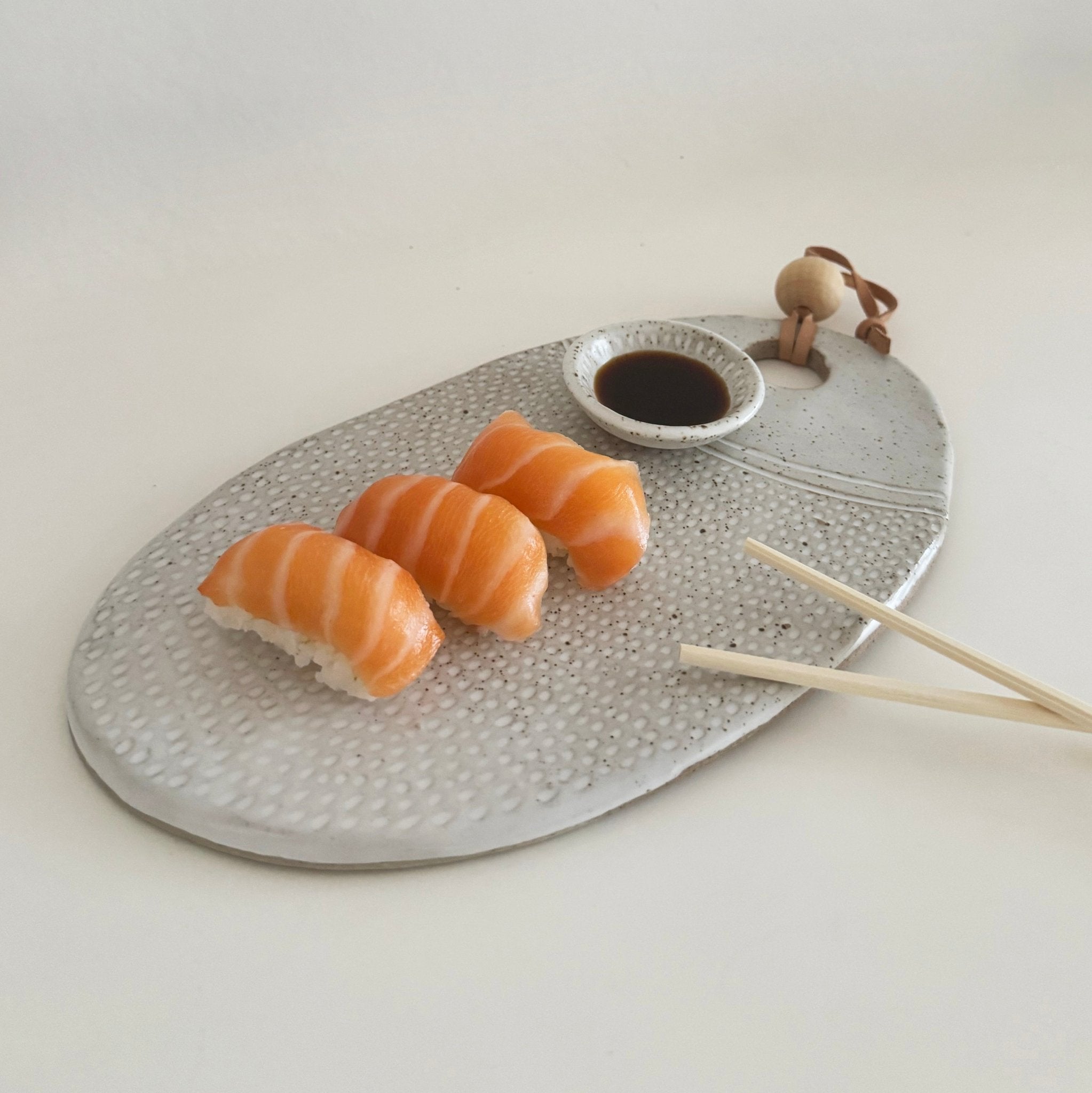 Small Ceramic Serving Platter and Dish - Bay Rd Ceramics - Nest & Bird