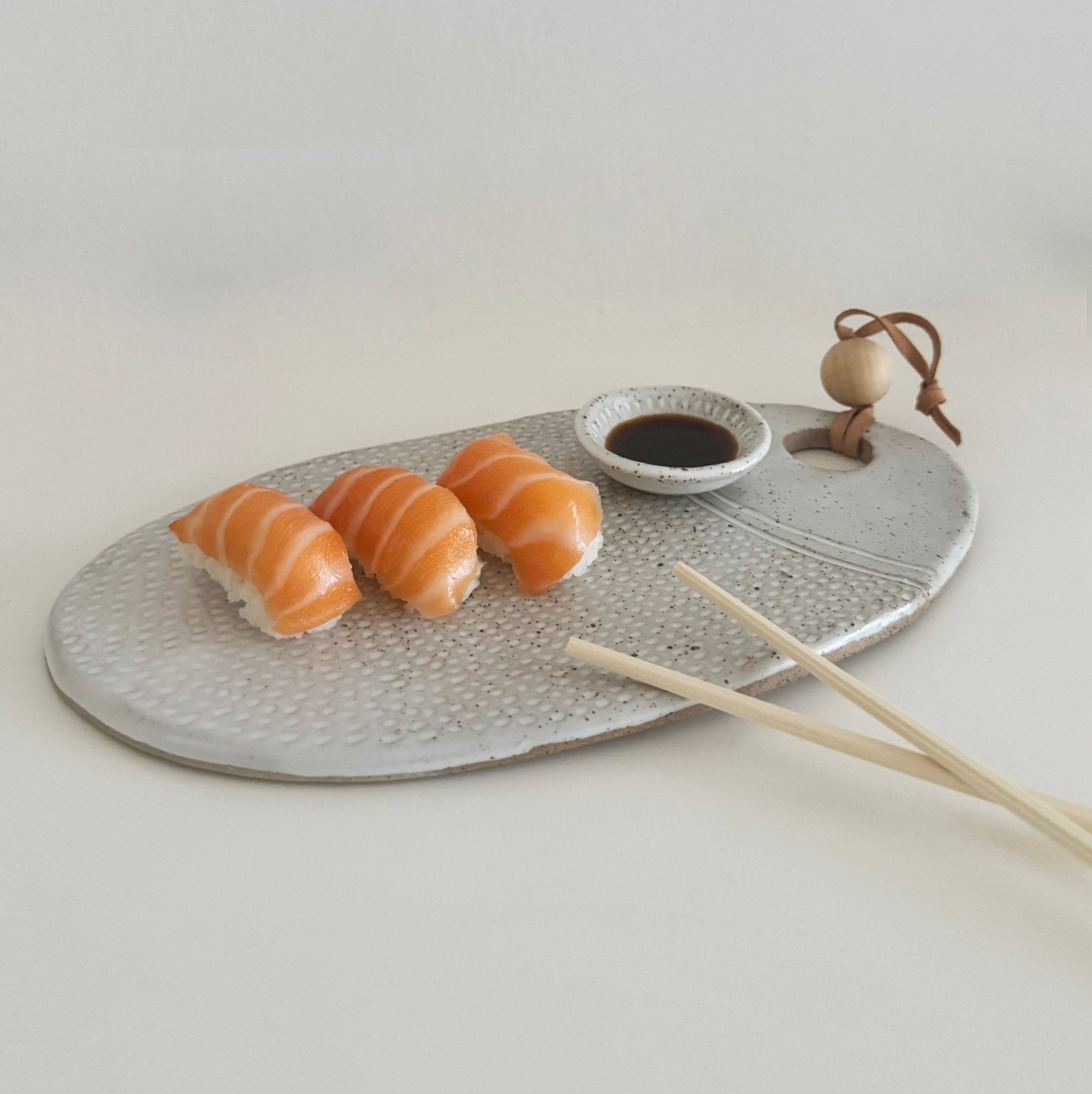 Small Ceramic Serving Platter and Dish - Bay Rd Ceramics - Nest & Bird