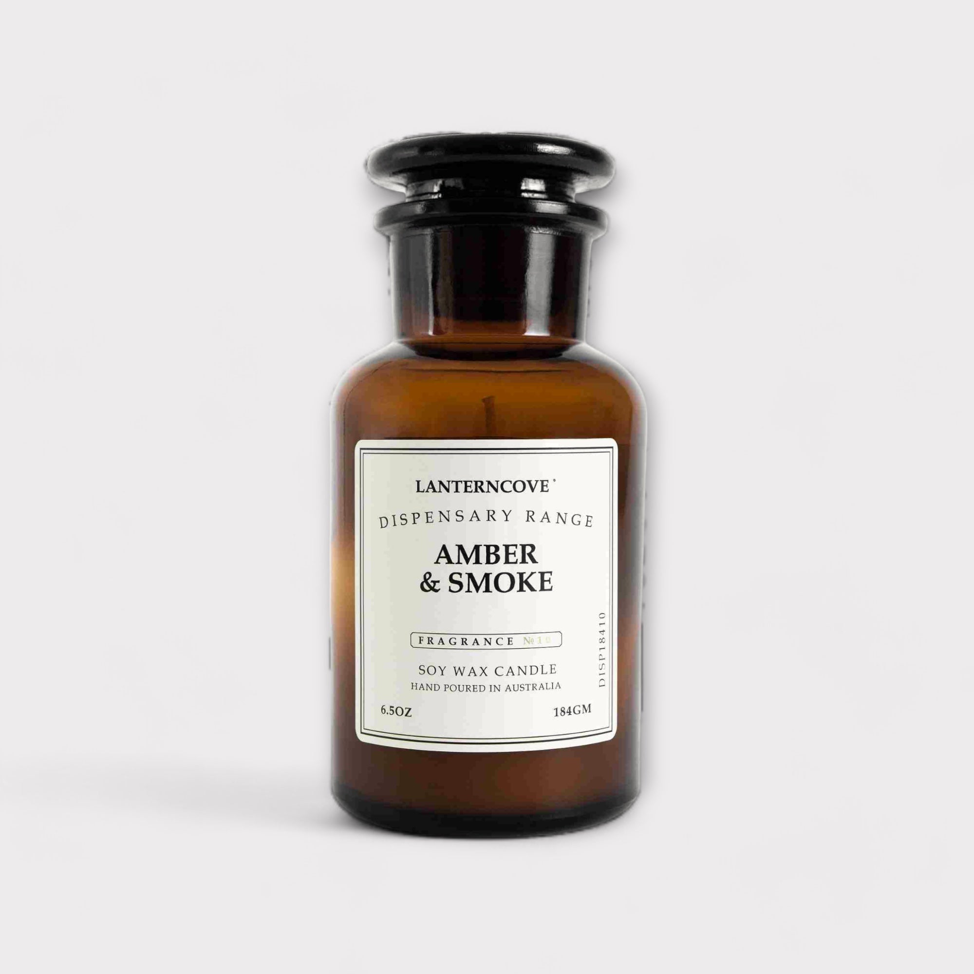 Soy Candle - Amber & Smok - Lanterncove - Nest & Bird