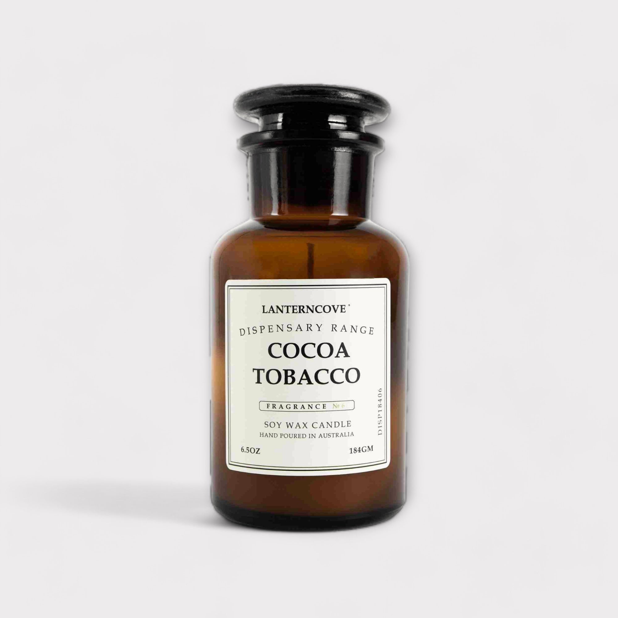 Soy Candle - Cocoa Tobacco - Lanterncove - Nest & Bird