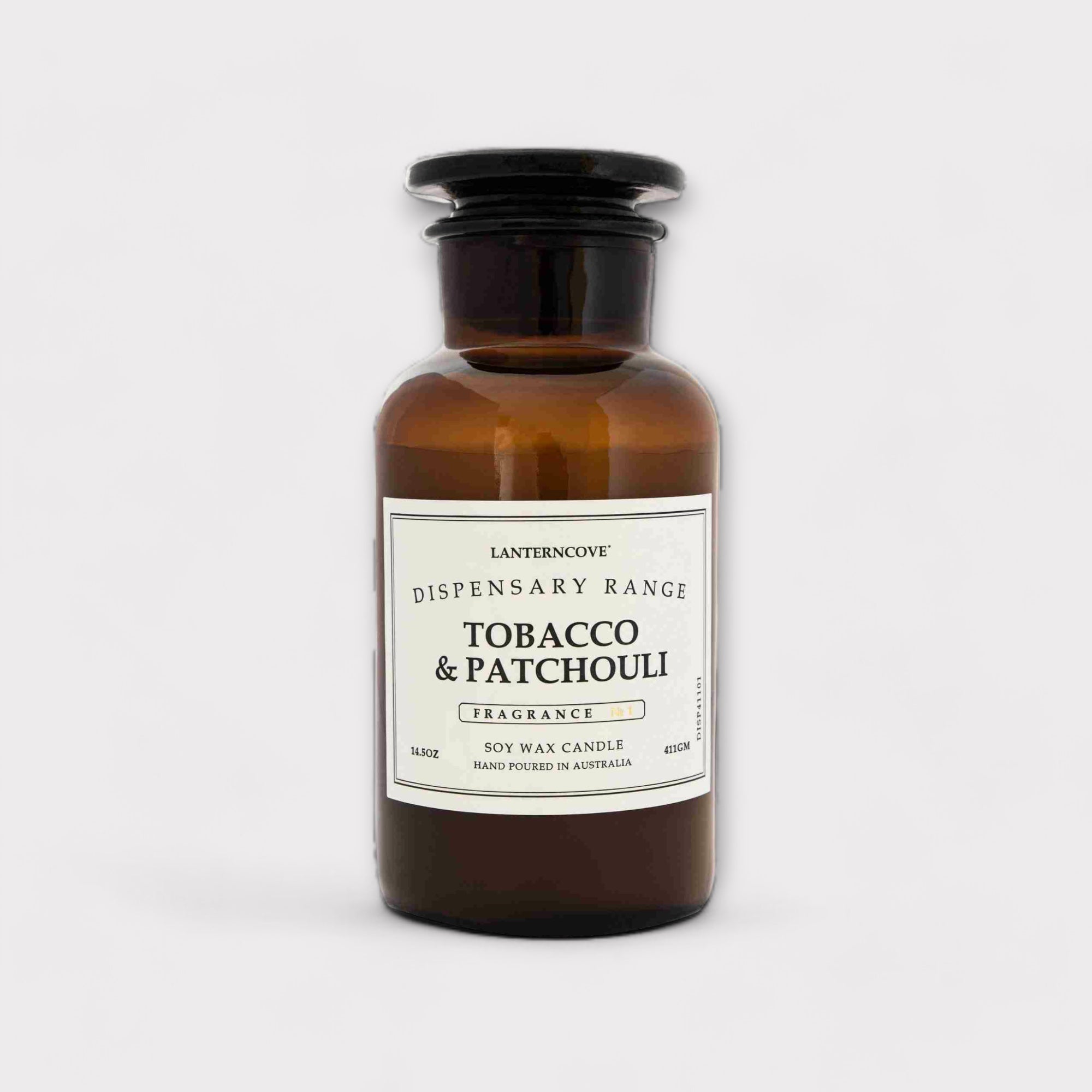 Soy Candle - Tobacco & Patchouli - Lanterncove - Nest & Bird