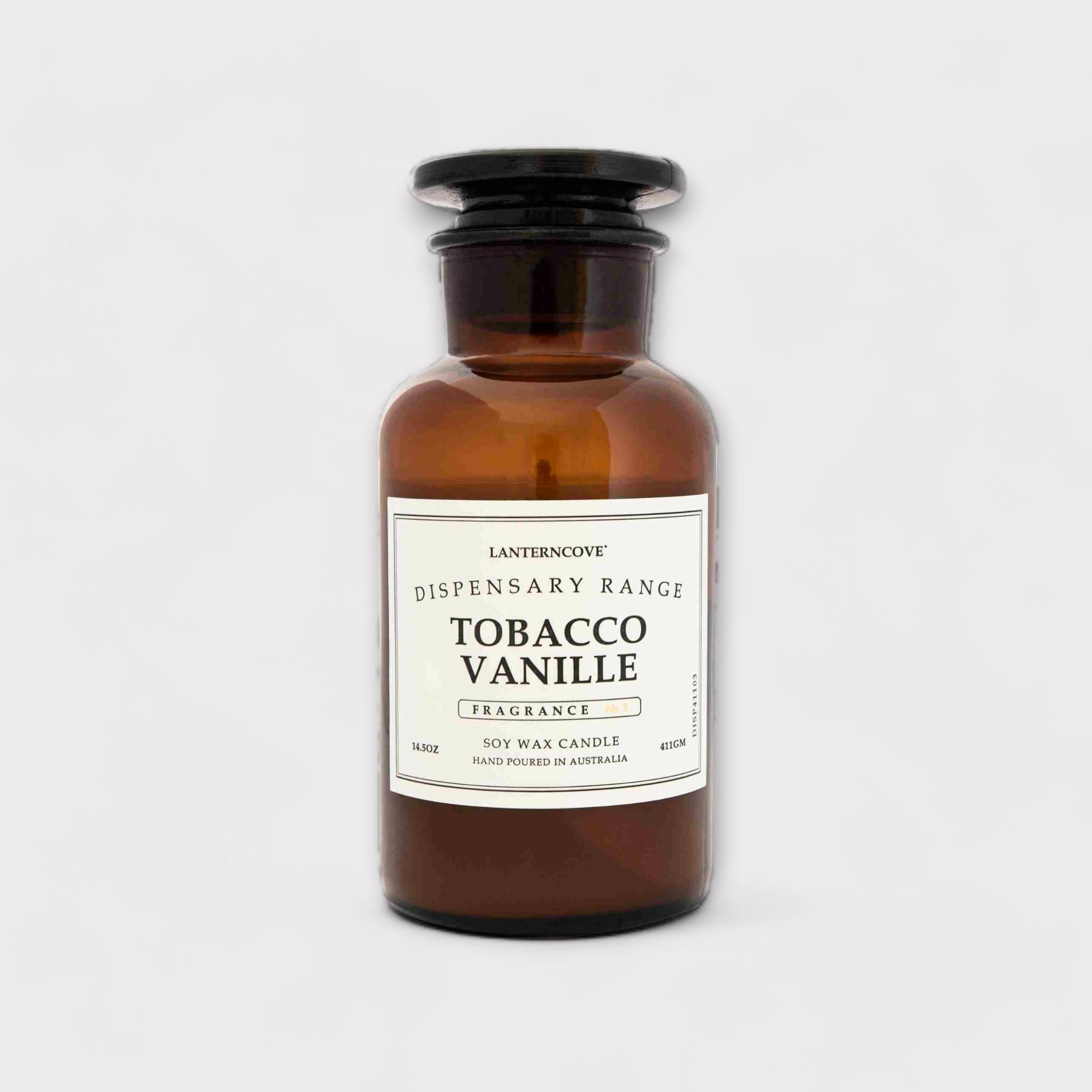 Soy Candle - Tobacco Vanille - Lanterncove - Nest & Bird