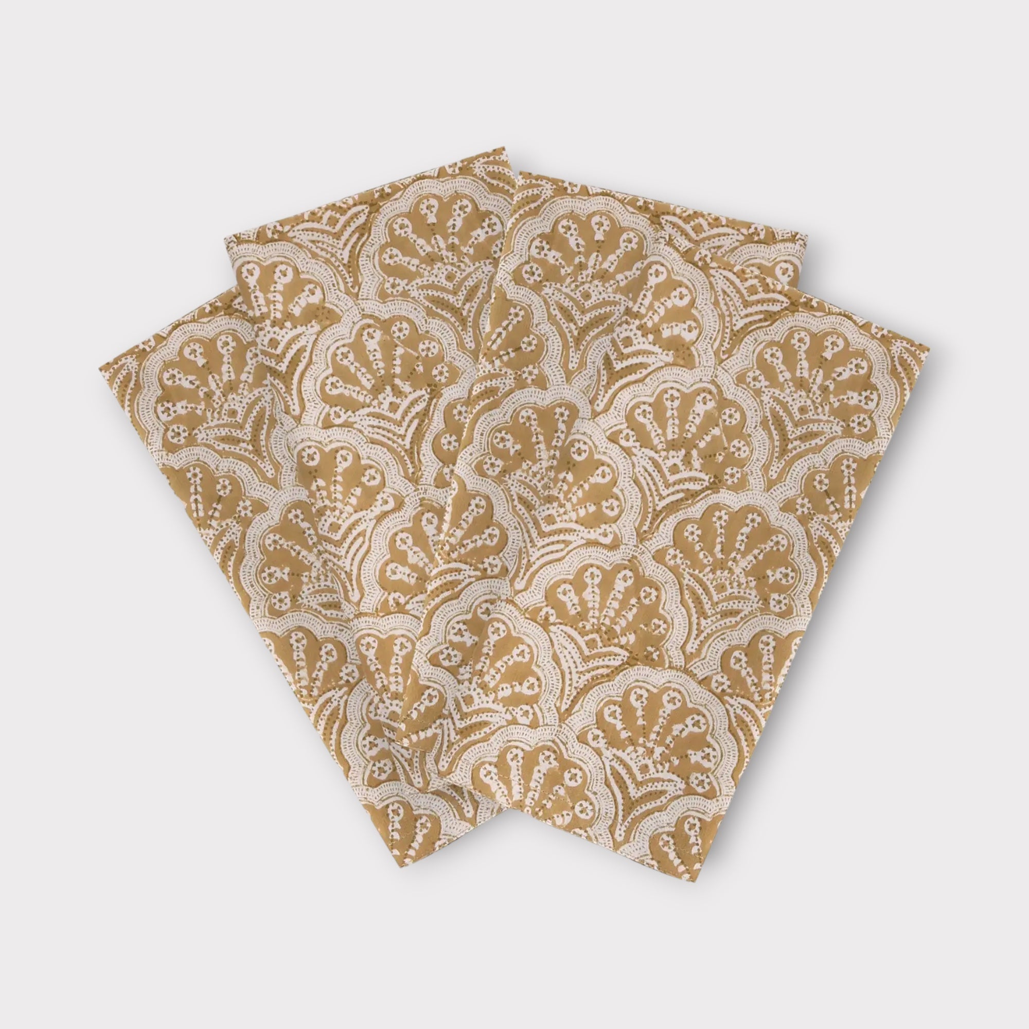St Tropez Saffron Napkins - Set of 4 - Walter G - Nest & Bird