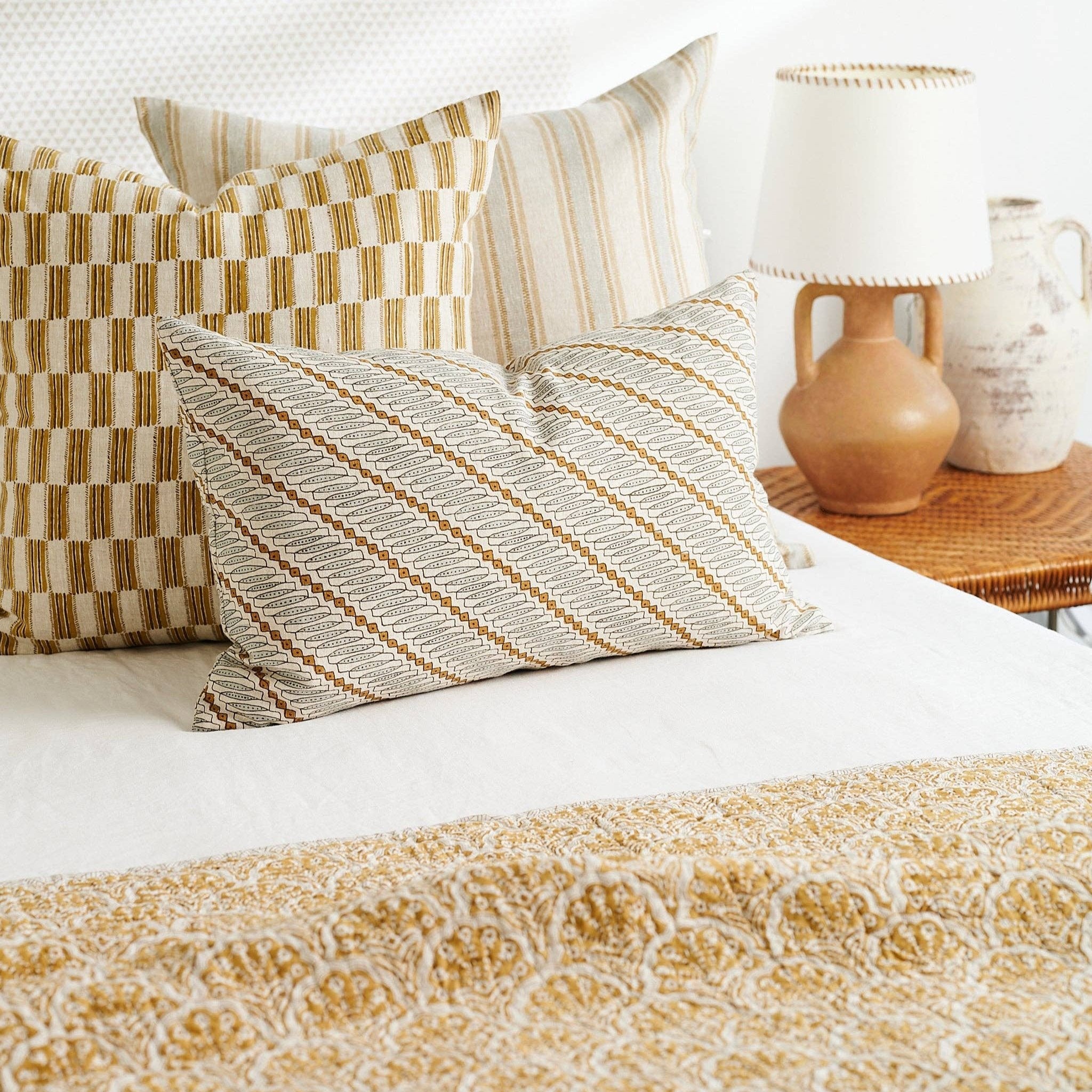 St Tropez Saffron Quilt - Walter G - Nest & Bird