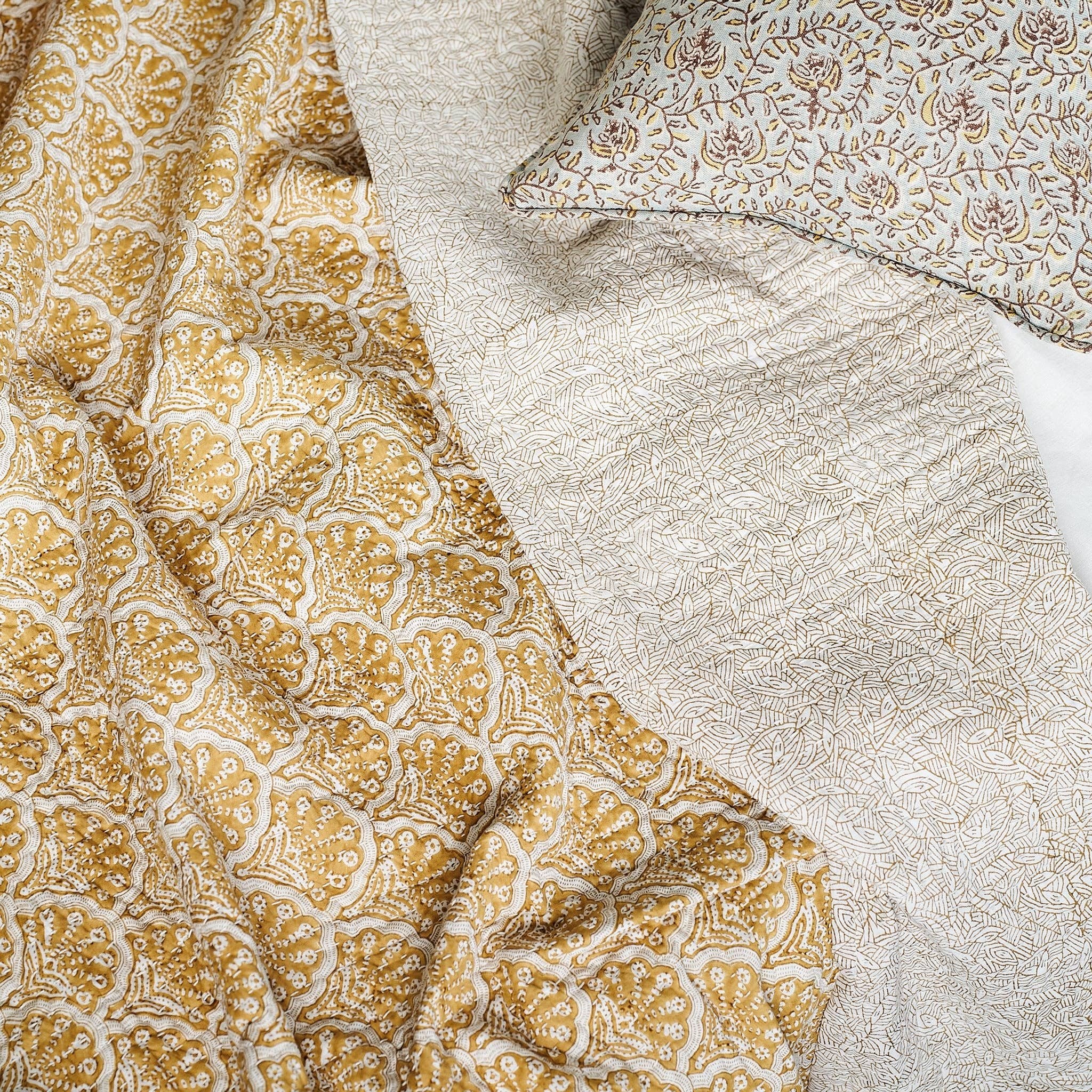 St Tropez Saffron Quilt - Walter G - Nest & Bird