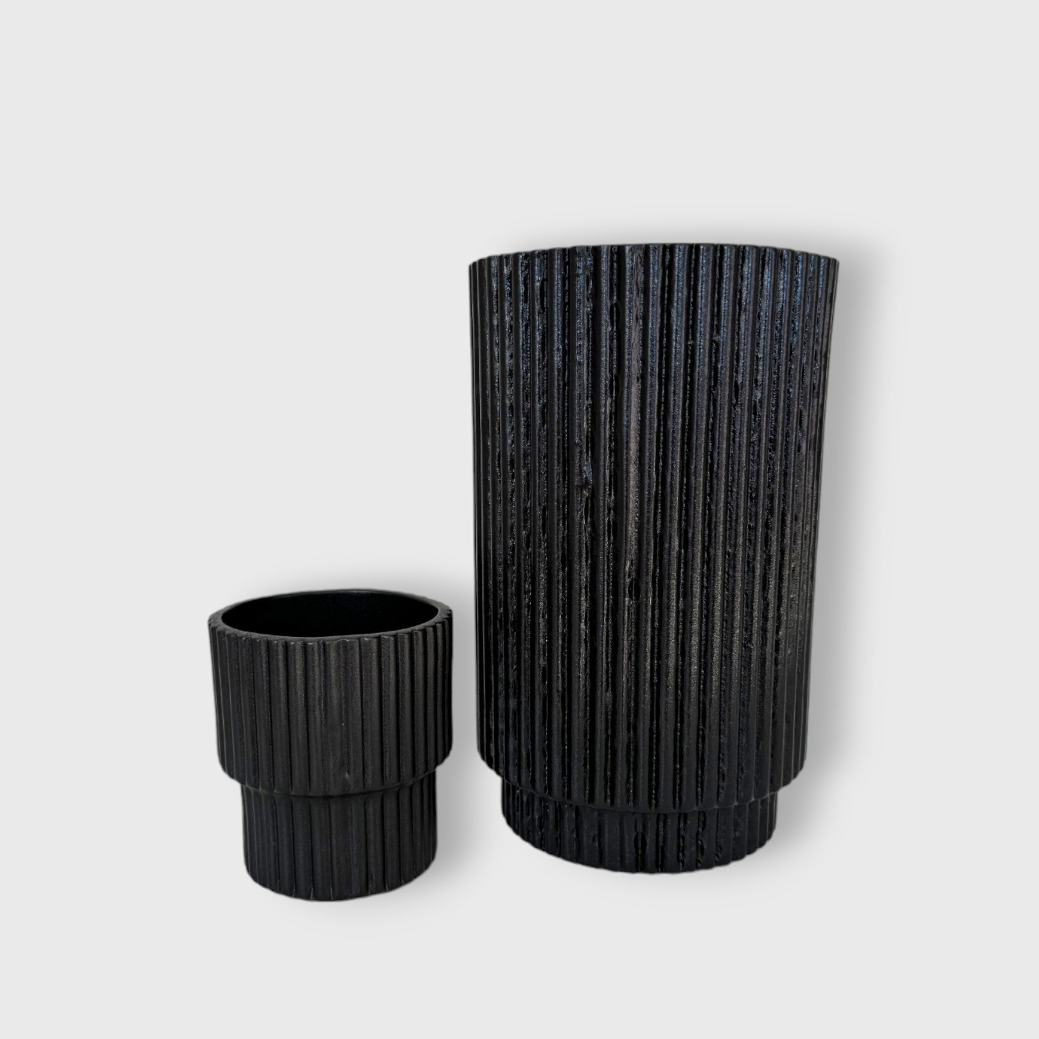 Stella Pot - Set of 2 - Indigo Love Collectors - Nest & Bird