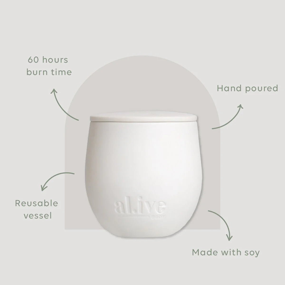 Sweet Dewberry and Clove Candle - al.ive - Nest & Bird