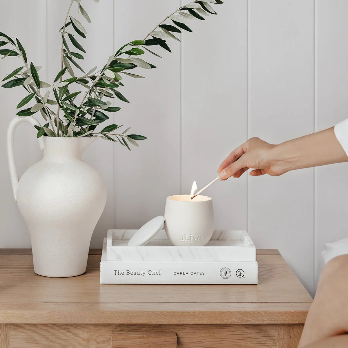 Sweet Dewberry and Clove Candle - al.ive - Nest & Bird