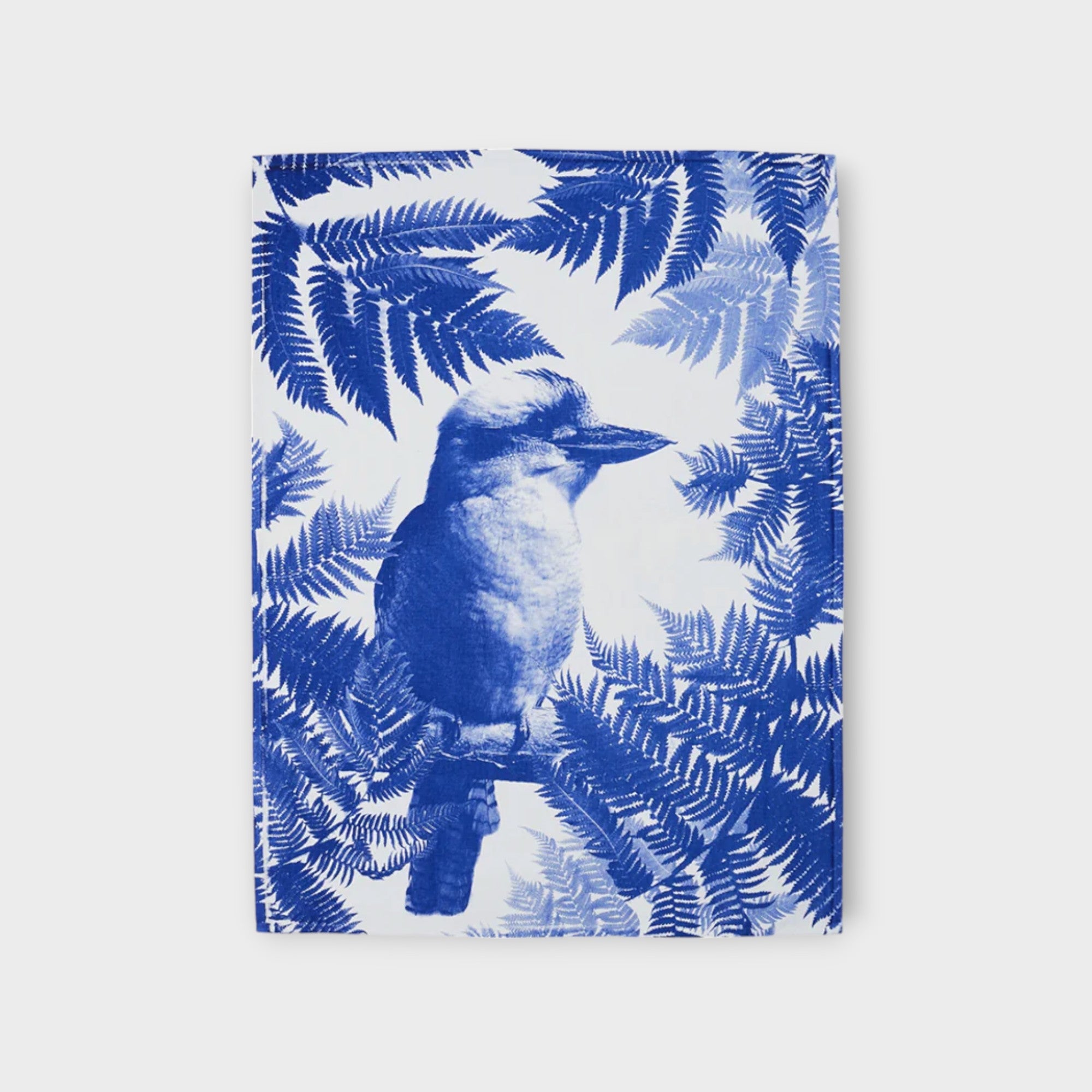 Tea Towel - Kookaburra Blue - Bonnie and Neil - Nest & Bird