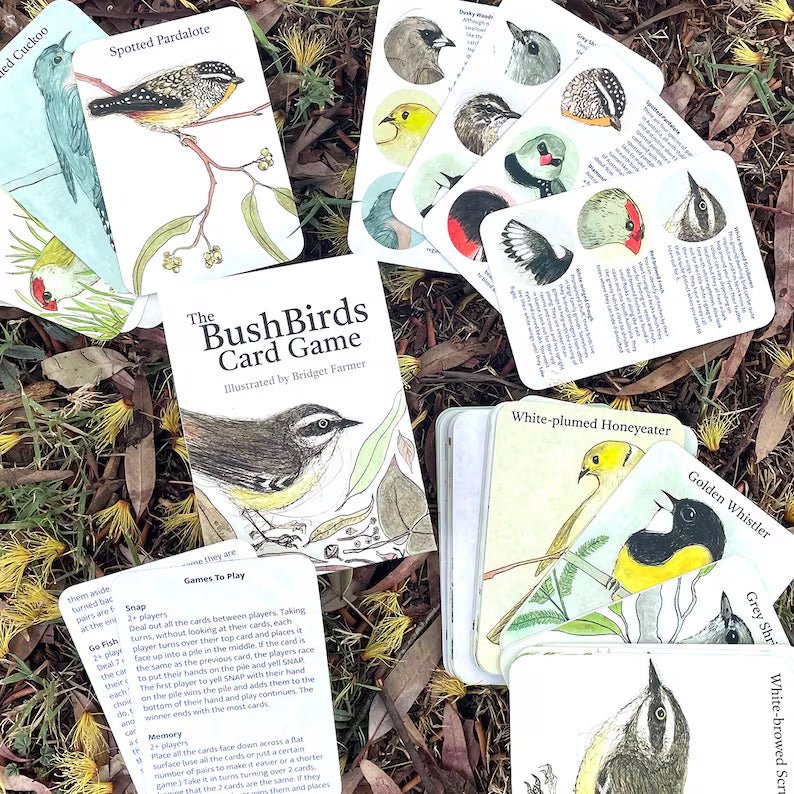 The Bush Birds Card Game - Nest & Bird - Nest & Bird