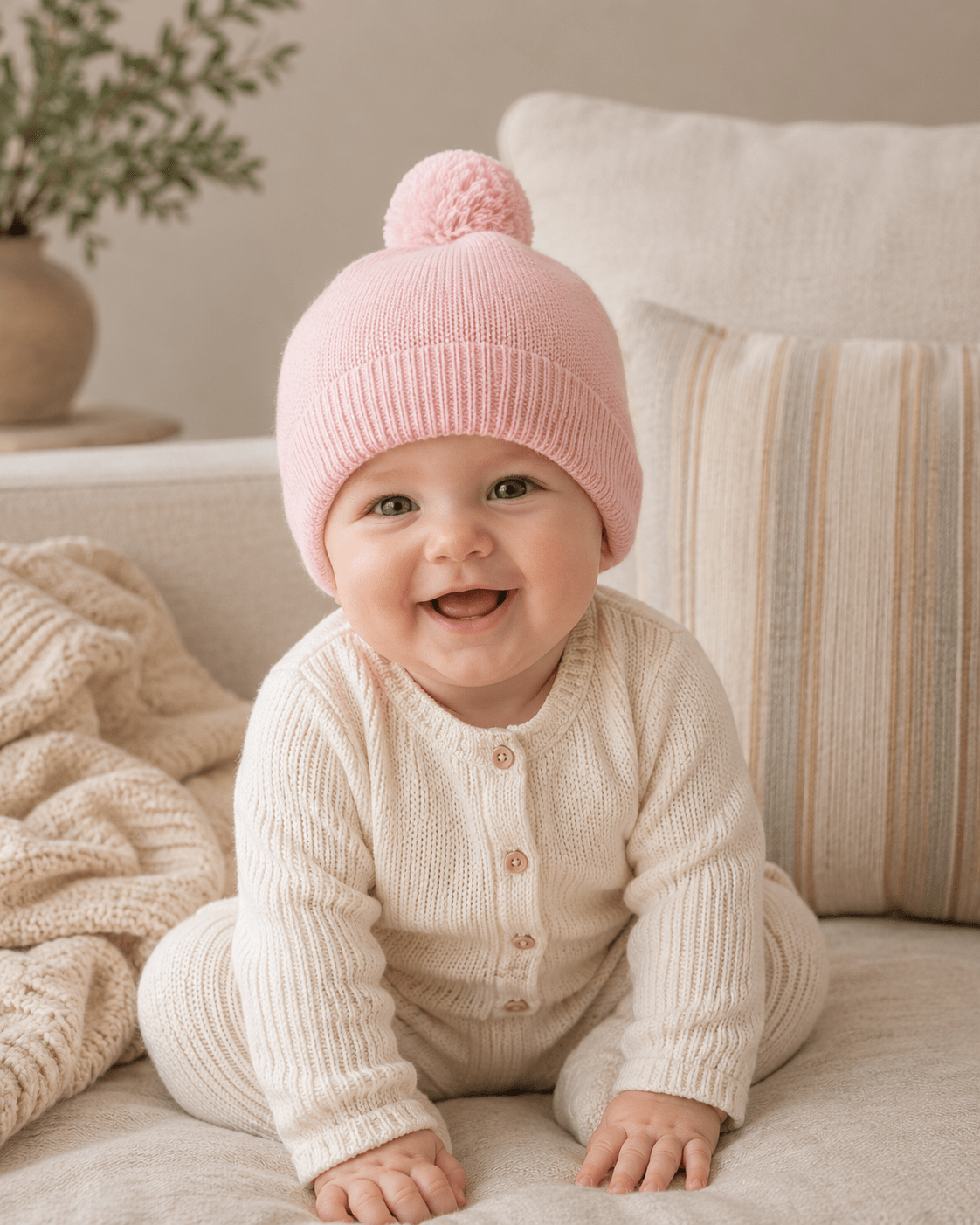Toshi Organic Cotton Beanie Medium -Toshi- Nest & Bird