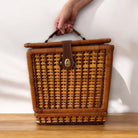 Two - Person Upcycled Picnic Basket - Nest & Bird - Nest & Bird
