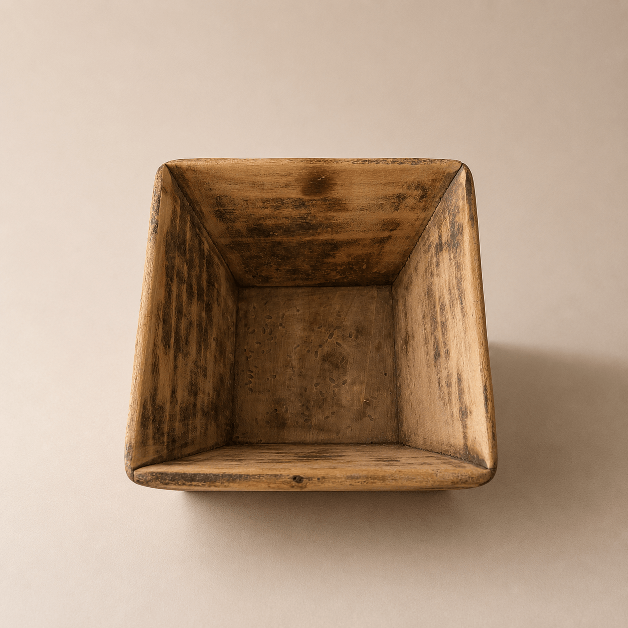 Vintage Rice Measure -Nest & Bird- Nest & Bird