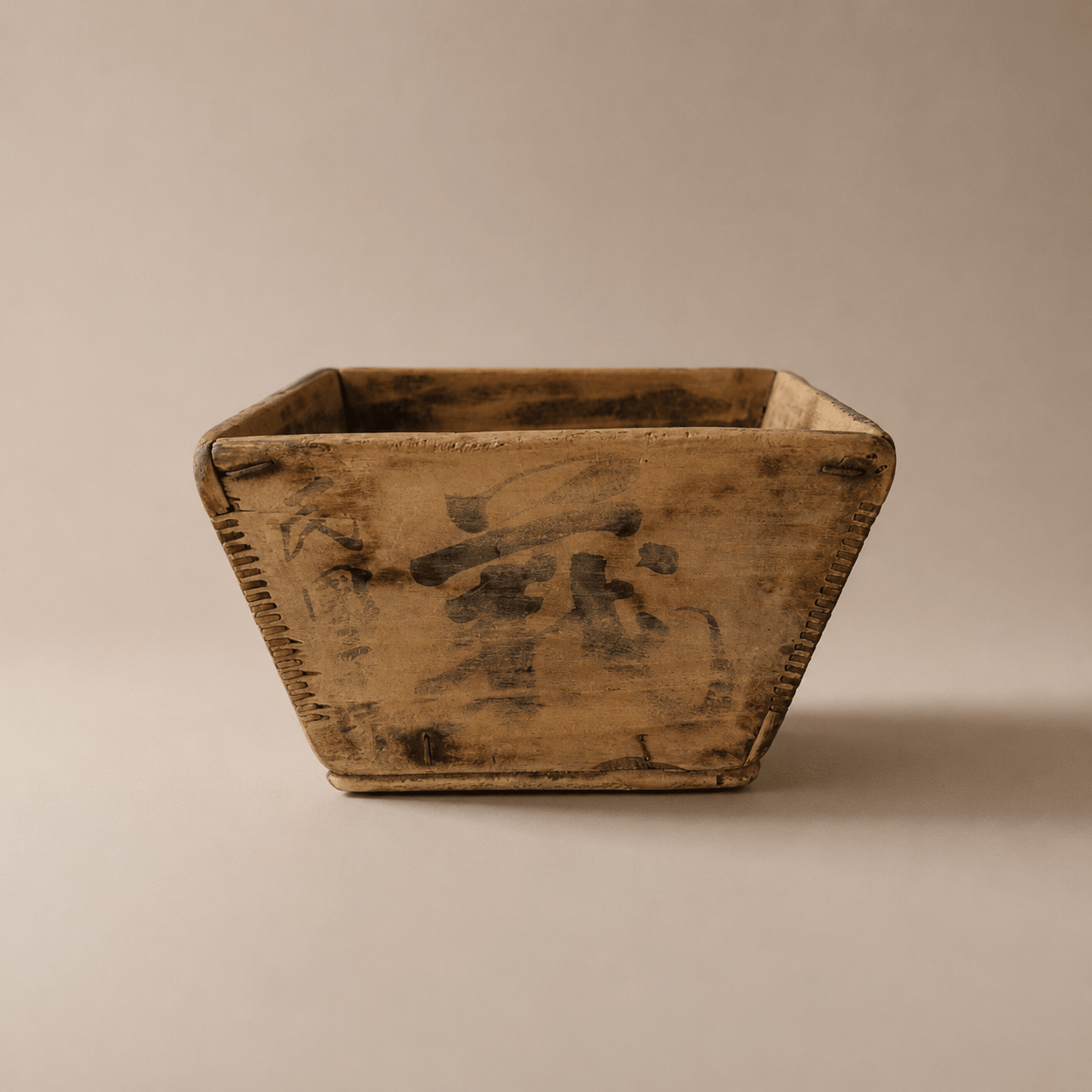 Vintage Rice Measure -Nest & Bird- Nest & Bird