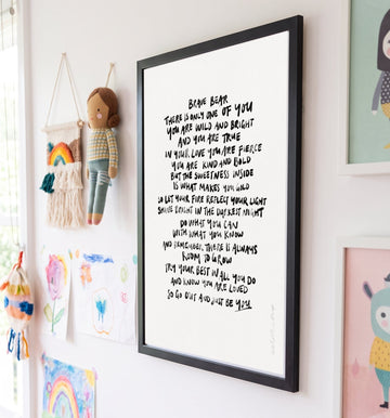 Wildkinship "Brave Bear" Print -Wildkinship- Nest & Bird