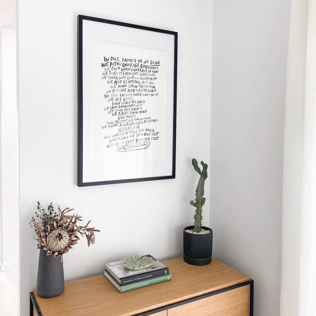 Wildkinship "In Our Family" Print - Wildkinship - Nest & Bird