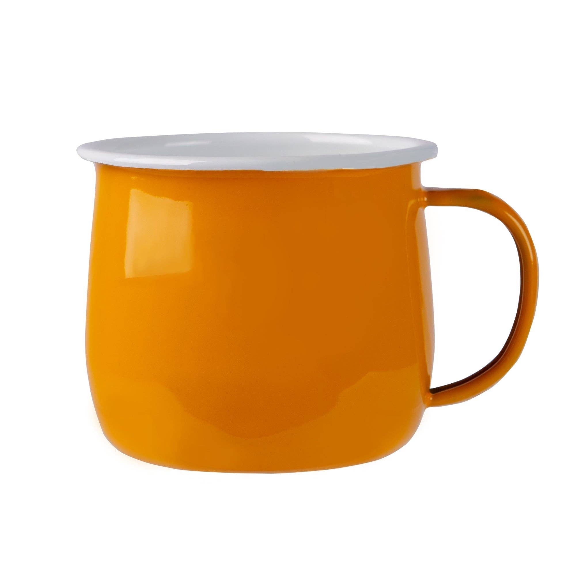 Yellow Enamel Belly Mug - Rinkit Pty Ltd - Nest & Bird