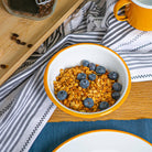 Yellow Rim Enamel Bowl - Rinkit Pty Ltd - Nest & Bird