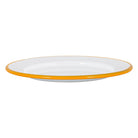 Yellow Rim Enamel Side Plate - Rinkit Pty Ltd - Nest & Bird